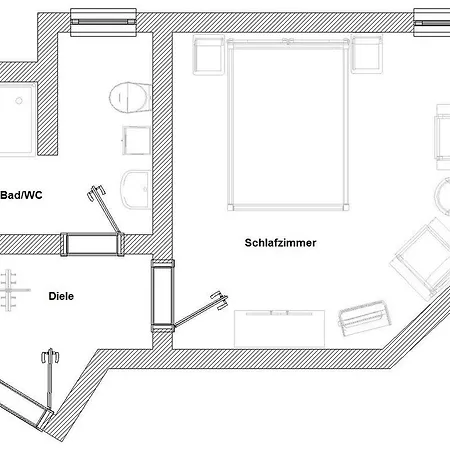 Habitación en casa particular Altstadtstern *
